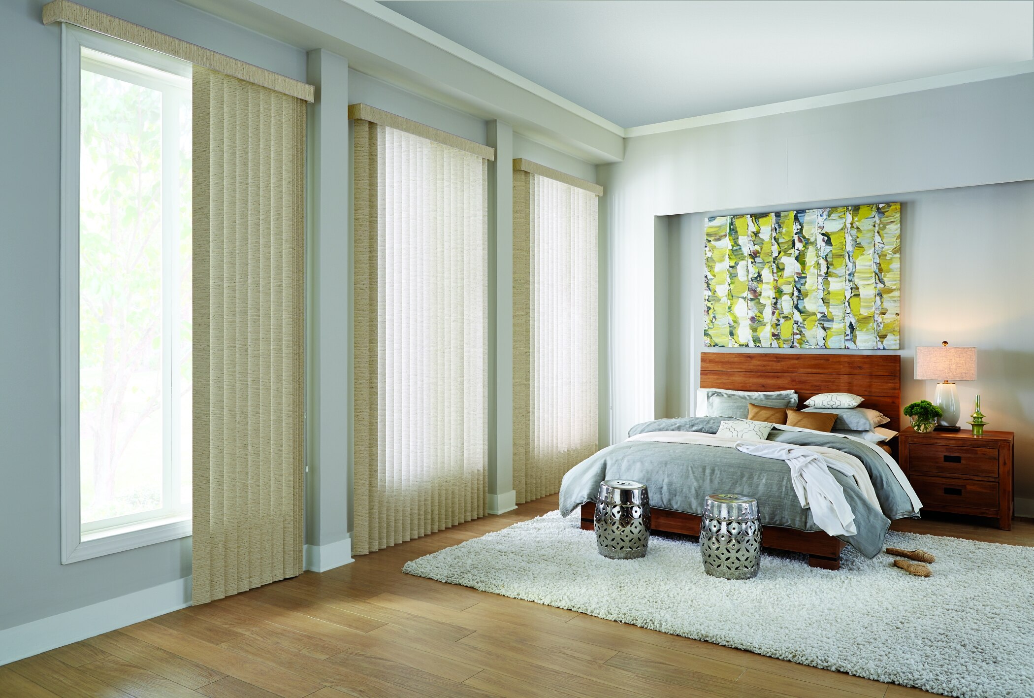 Bali: Fabric Vertical Blinds